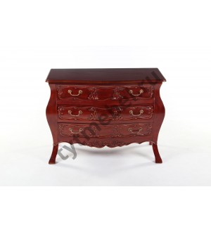 NK-107. Комод (массив красного дерева) ANTIQUE (вишня), 100*45*75 см